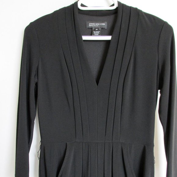 Jones New York Petite LBD Soft Jersey Pockets - Picture 2 of 10